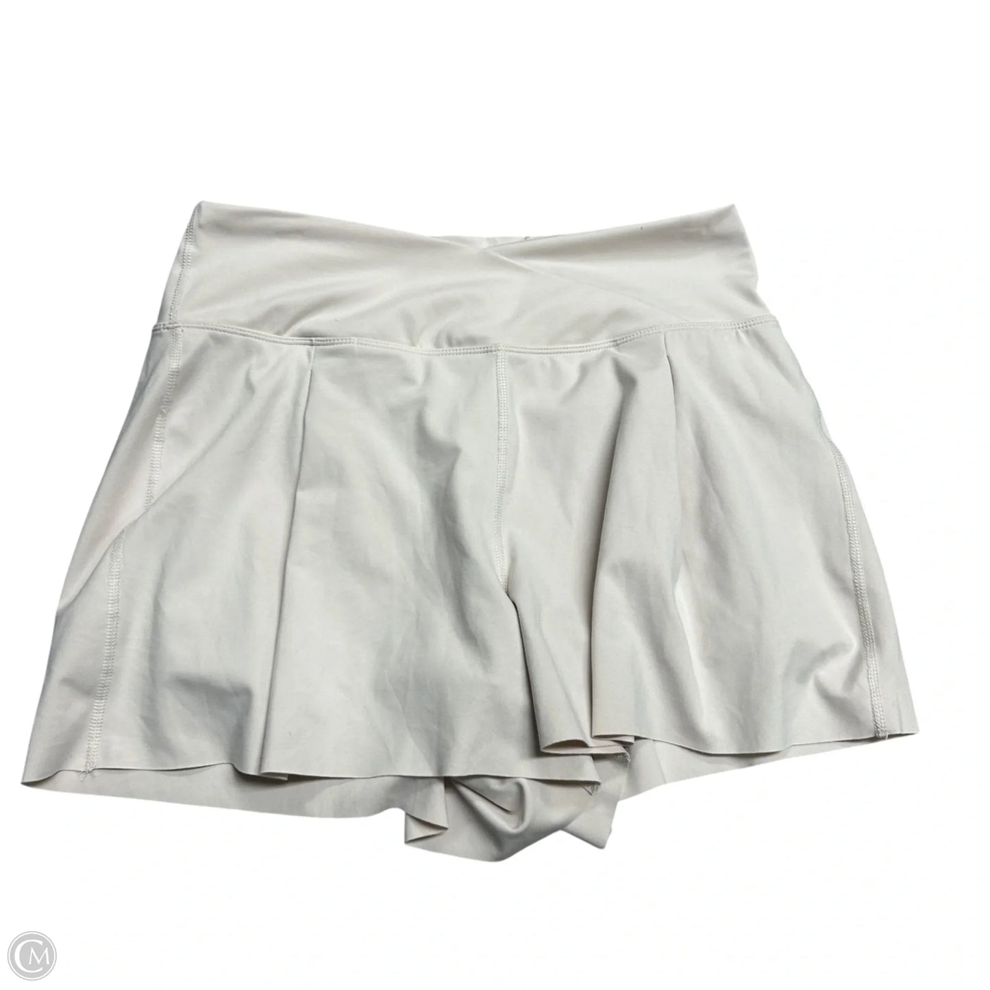 Athletic Skirt By Yogalicious In Tan, Size: 12