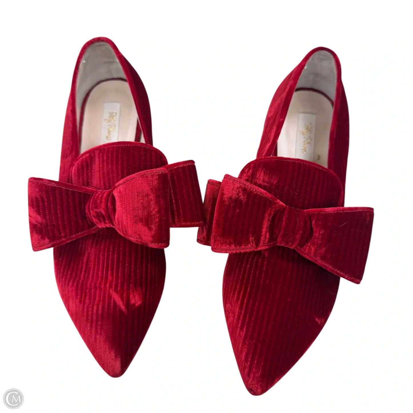 Shoes Flats By Polly Plume In Red, Size: 9.5