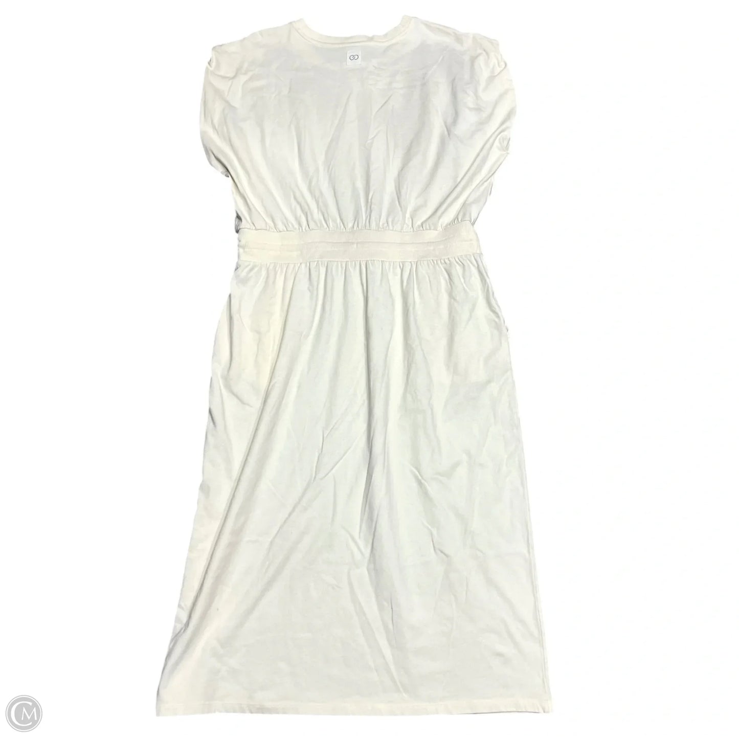 Athletic Dress By Calia In Cream, Size: Xxl