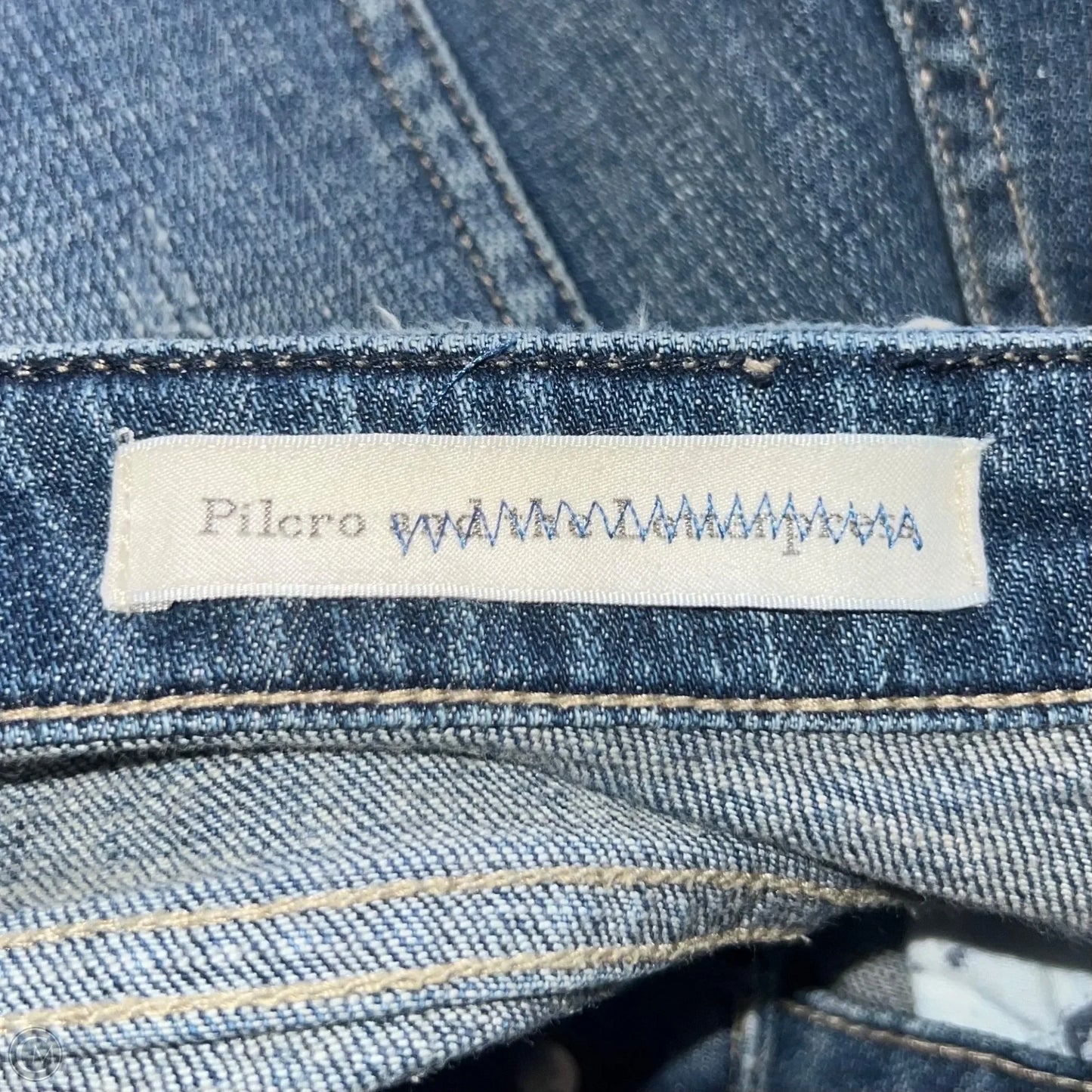 Jeans Cropped By Pilcro In Blue Denim, Size: 6