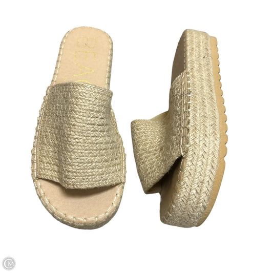 Sandals Flats By Matisse In Tan, Size: 6