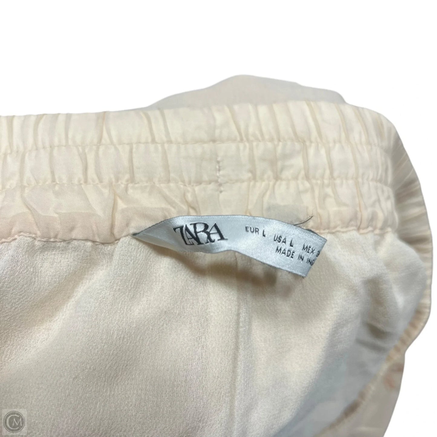 Pants Joggers By Zara In Tan, Size: 12