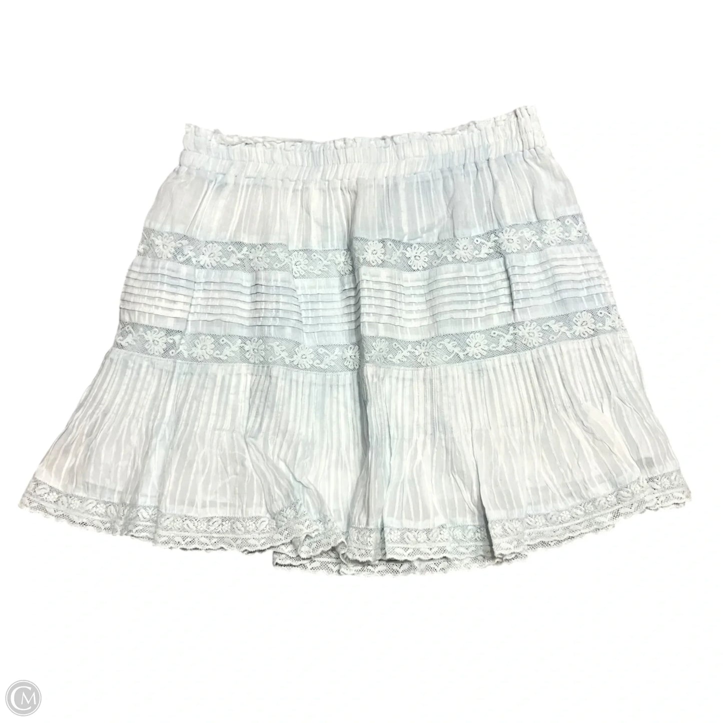 Skirt Mini & Short By Loveshackfancy In Blue, Size: M