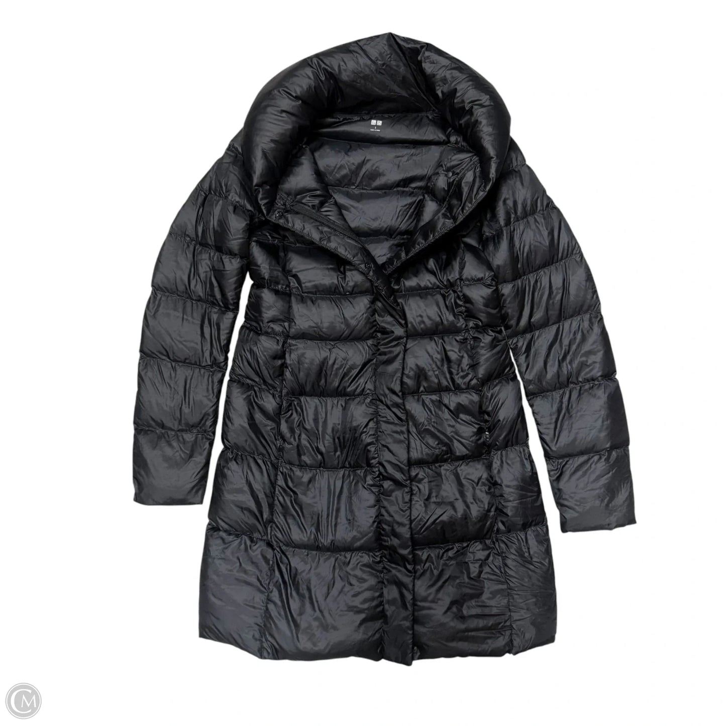Coat Puffer & Quilted By Uniqlo In Black, Size: S