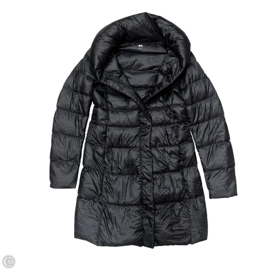 Coat Puffer & Quilted By Uniqlo In Black, Size: S