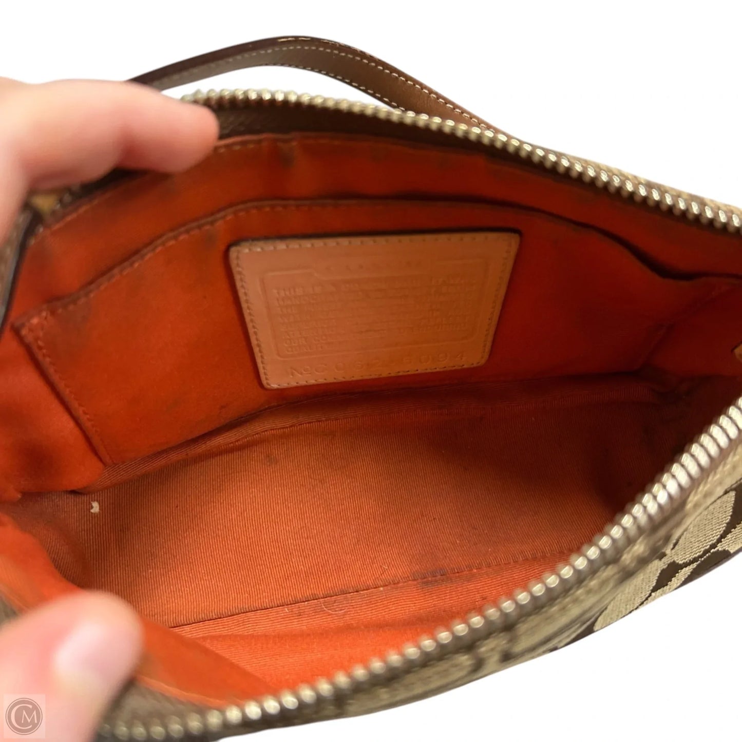 Handbag Designer By Coach, Size: Small