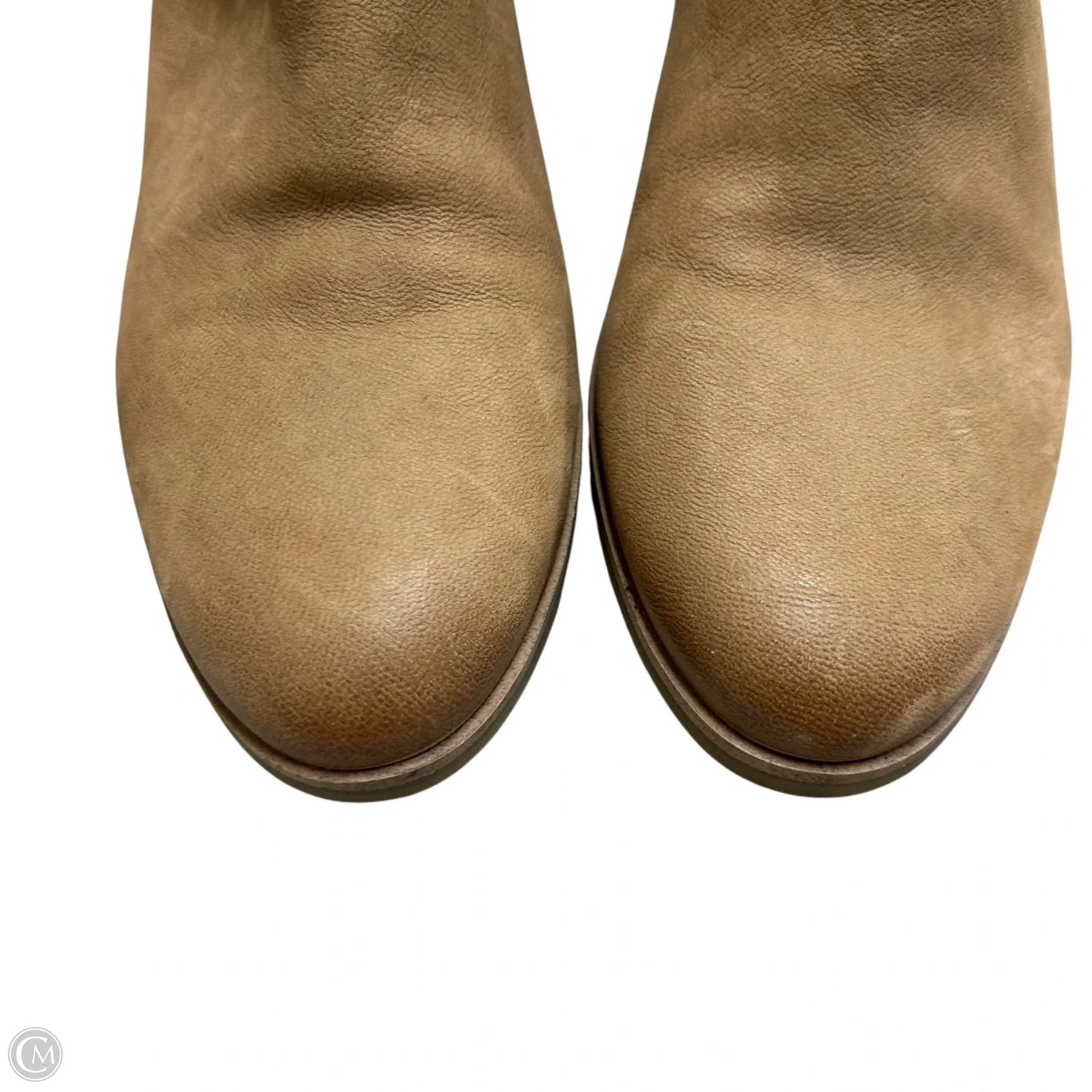 Boots Ankle Heels By Lucky Brand In Tan, Size: 9.5