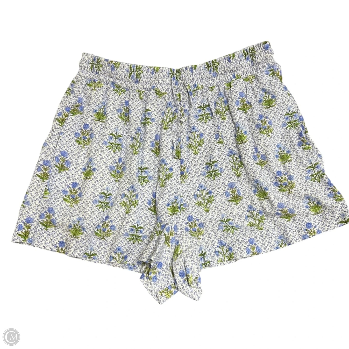 Shorts By Hill House In Blue & Green, Size: 8