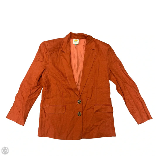 Blazer By Farm Rio In Orange, Size: S