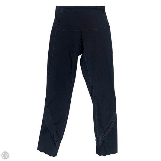 Athletic Leggings By Lululemon In Black, Size: 4
