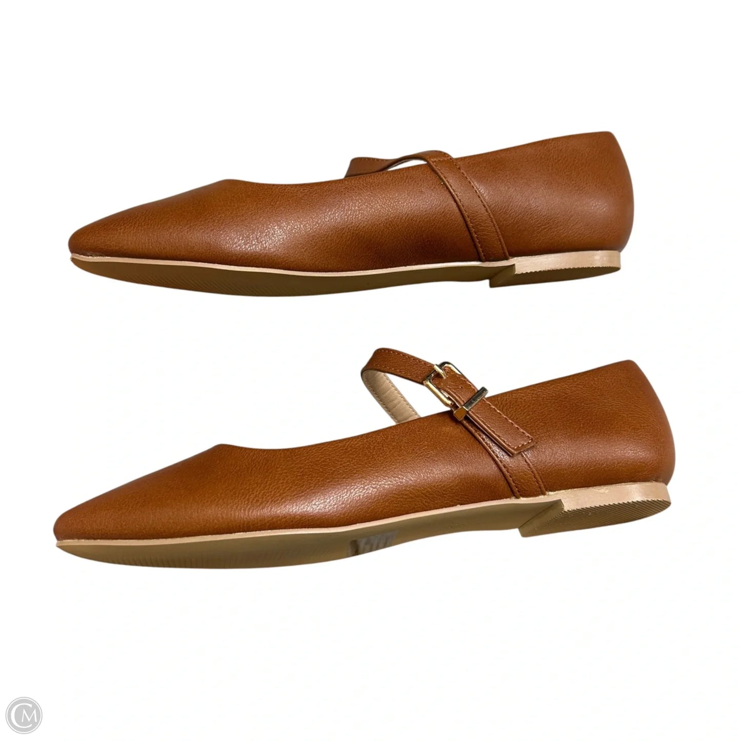 Shoes Flats By Ny & C In Tan, Size: 8.5