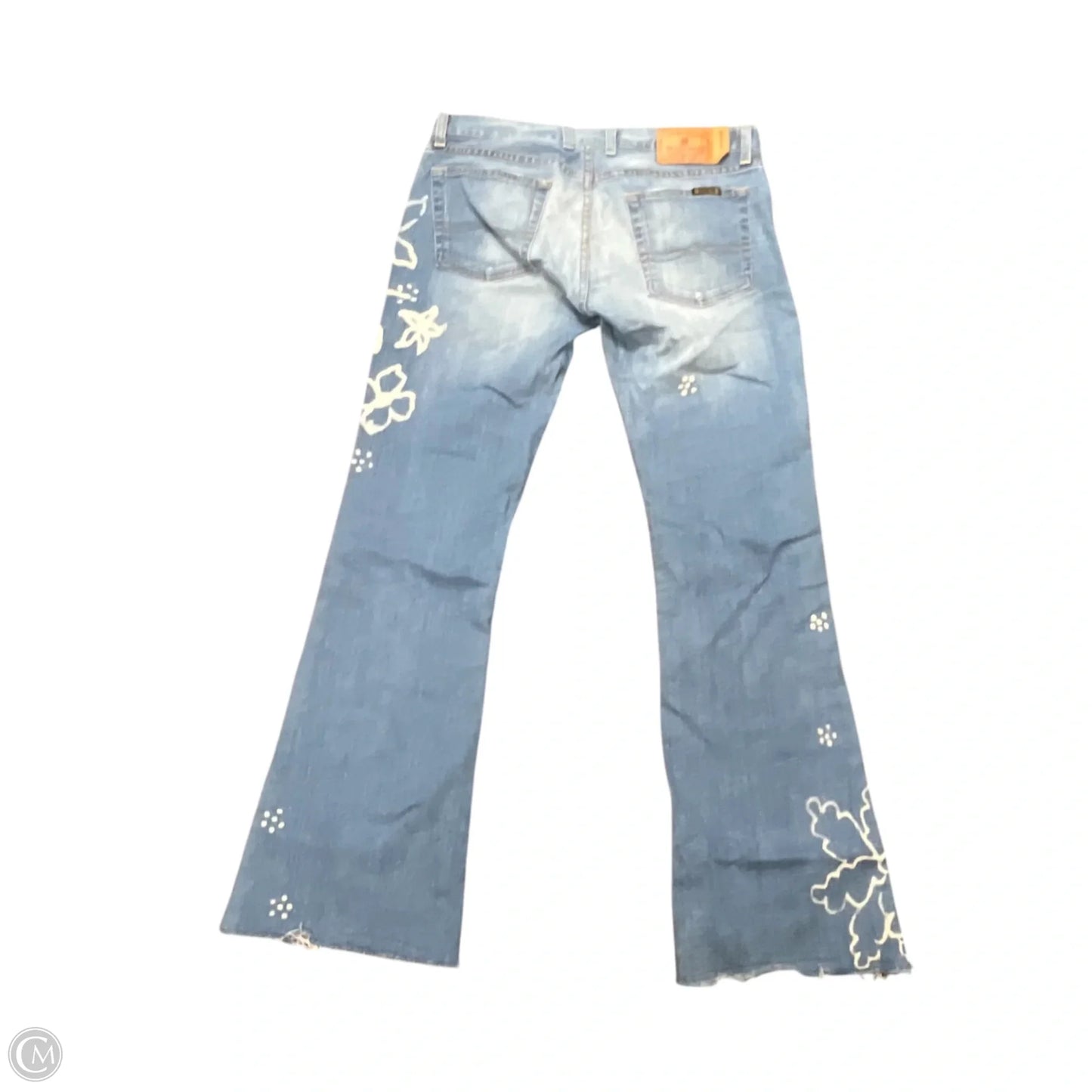 Jeans Flared By Lucky Brand In Blue Denim, Size: 6