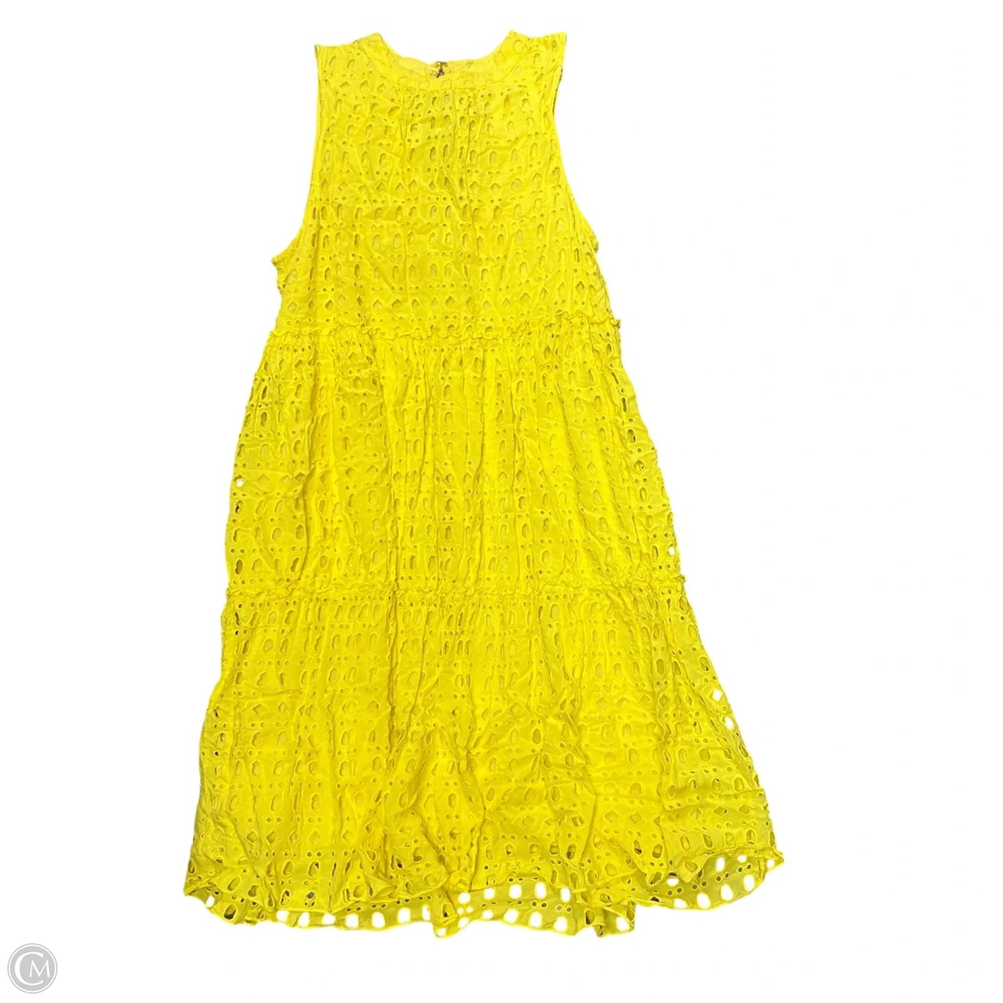 Dress Designer By Lilly Pulitzer In Yellow, Size: M