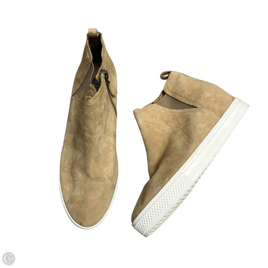 Boots Ankle Heels By Caslon In Tan, Size: 8