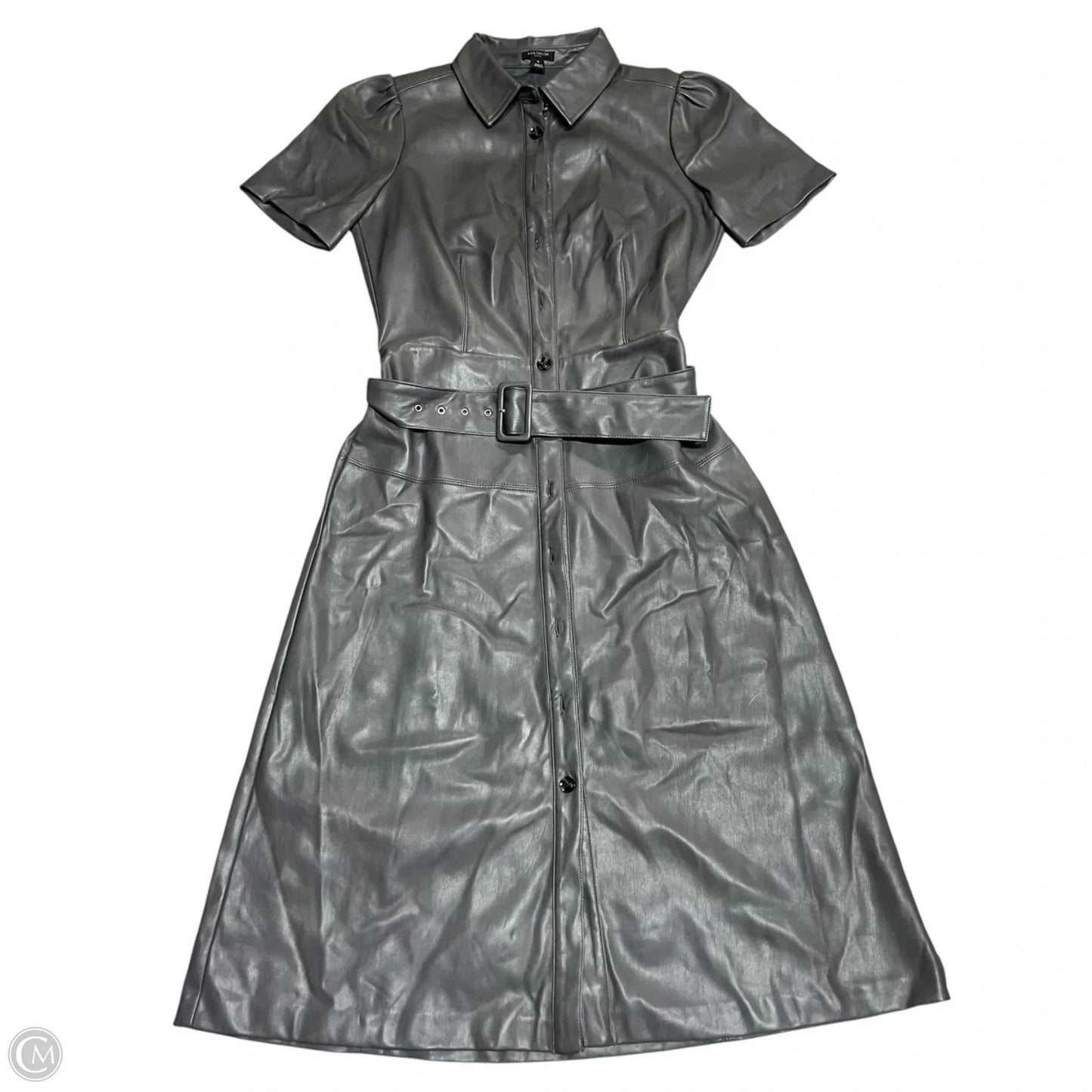 Dress Work By Ann Taylor In Grey, Size: 2p