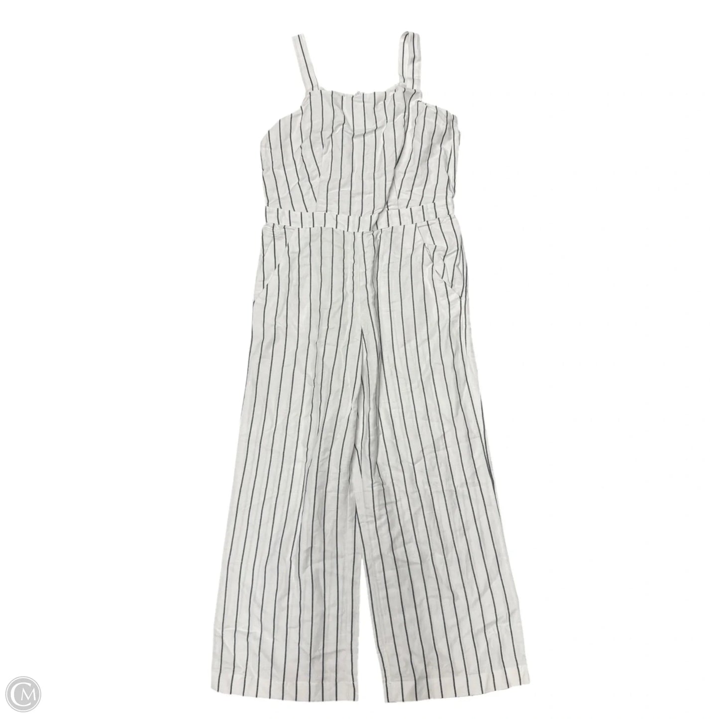 Jumpsuit By Loft In Striped Pattern, Size: M