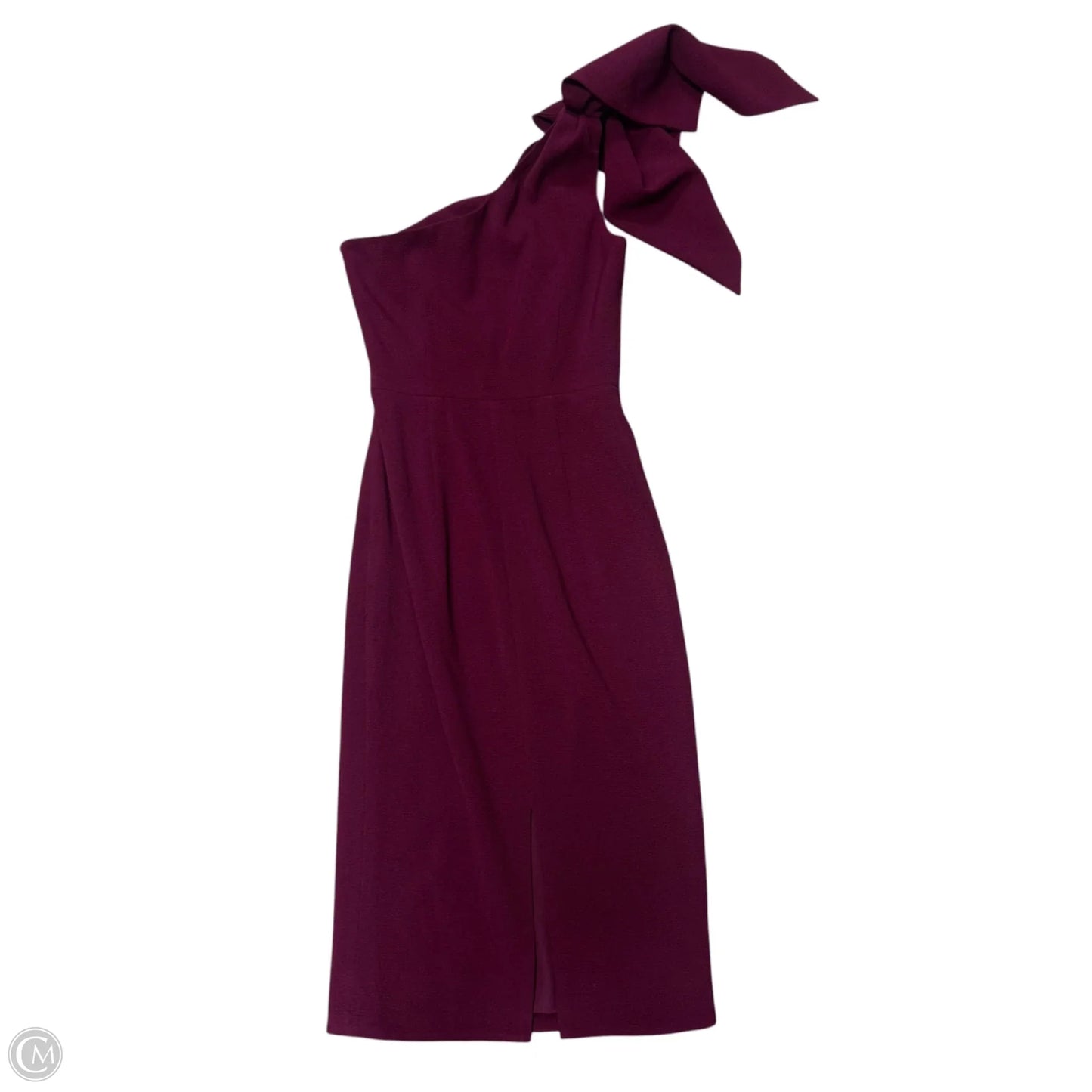 Dress Party Midi By Dress The Population In Purple, Size: Xs