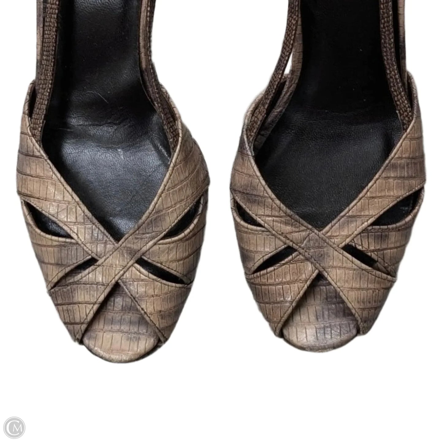 Shoes Designer By Stuart Weitzman In Brown, Size: 6