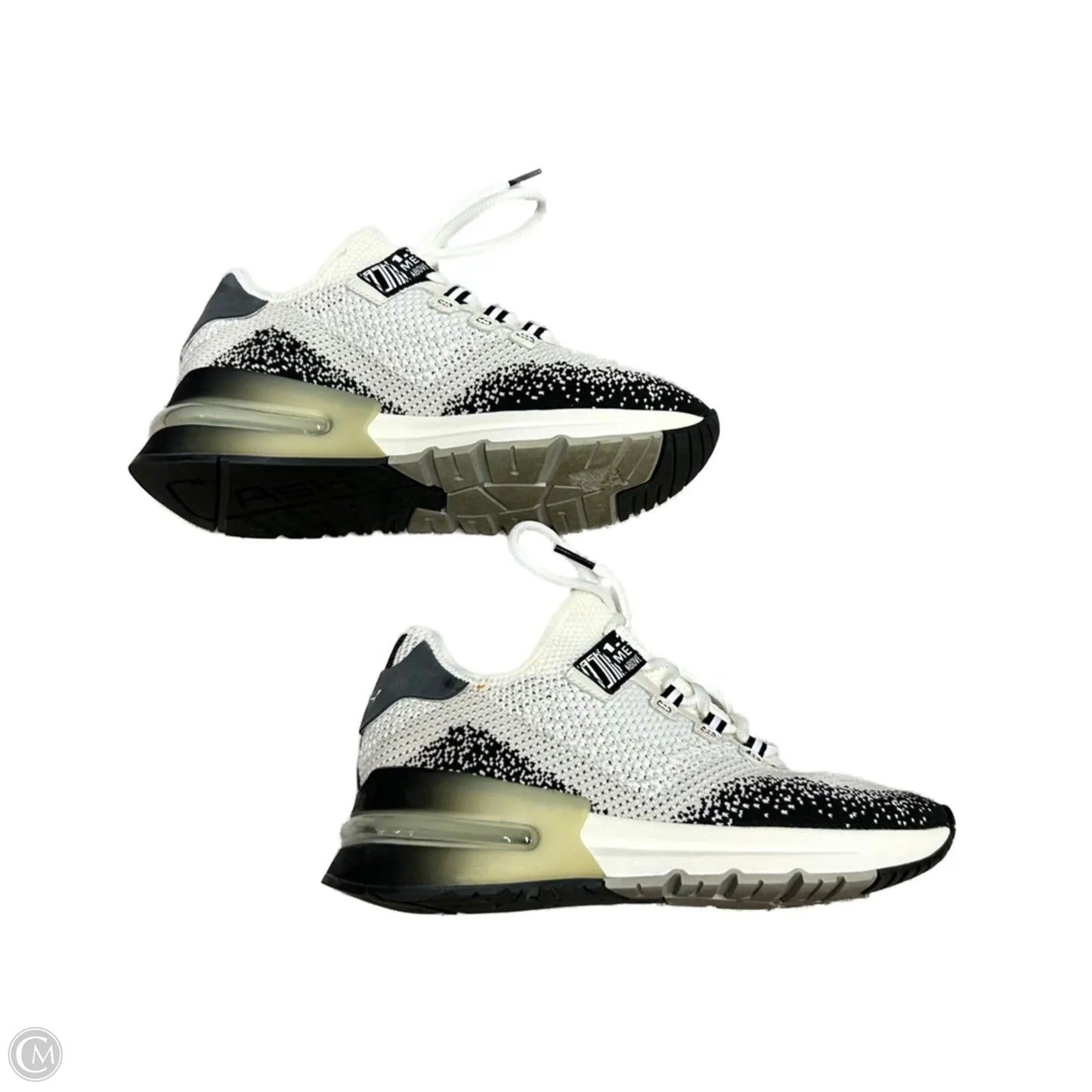 Shoes Sneakers By Ash In Black & White, Size: 5.5