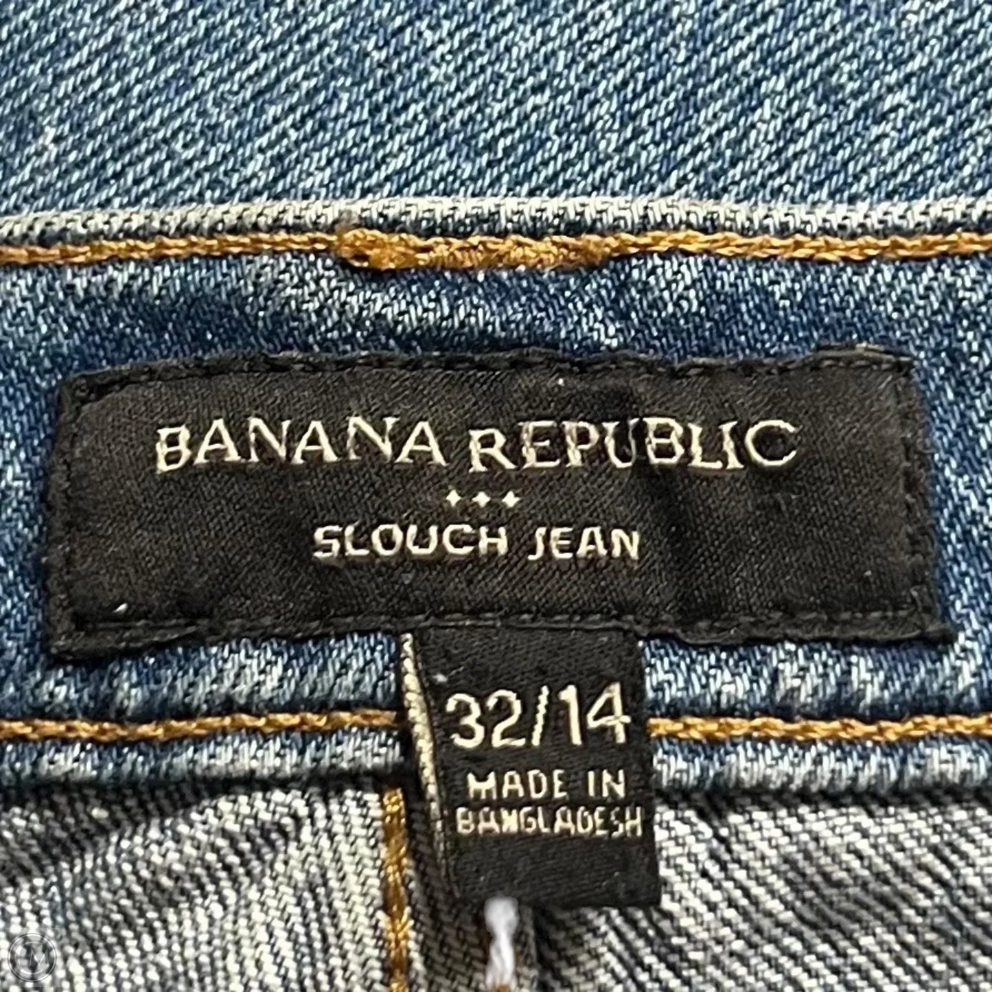 Jeans Cropped By Banana Republic In Blue, Size: 14