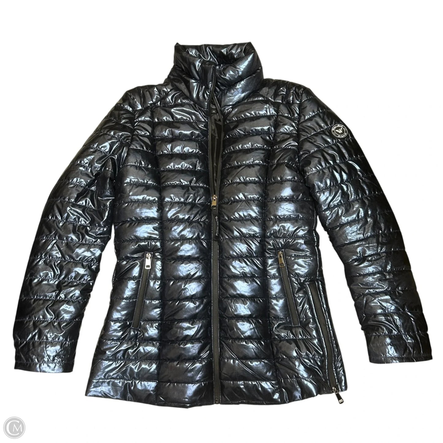 Coat Puffer & Quilted By White Mark In Navy, Size: M