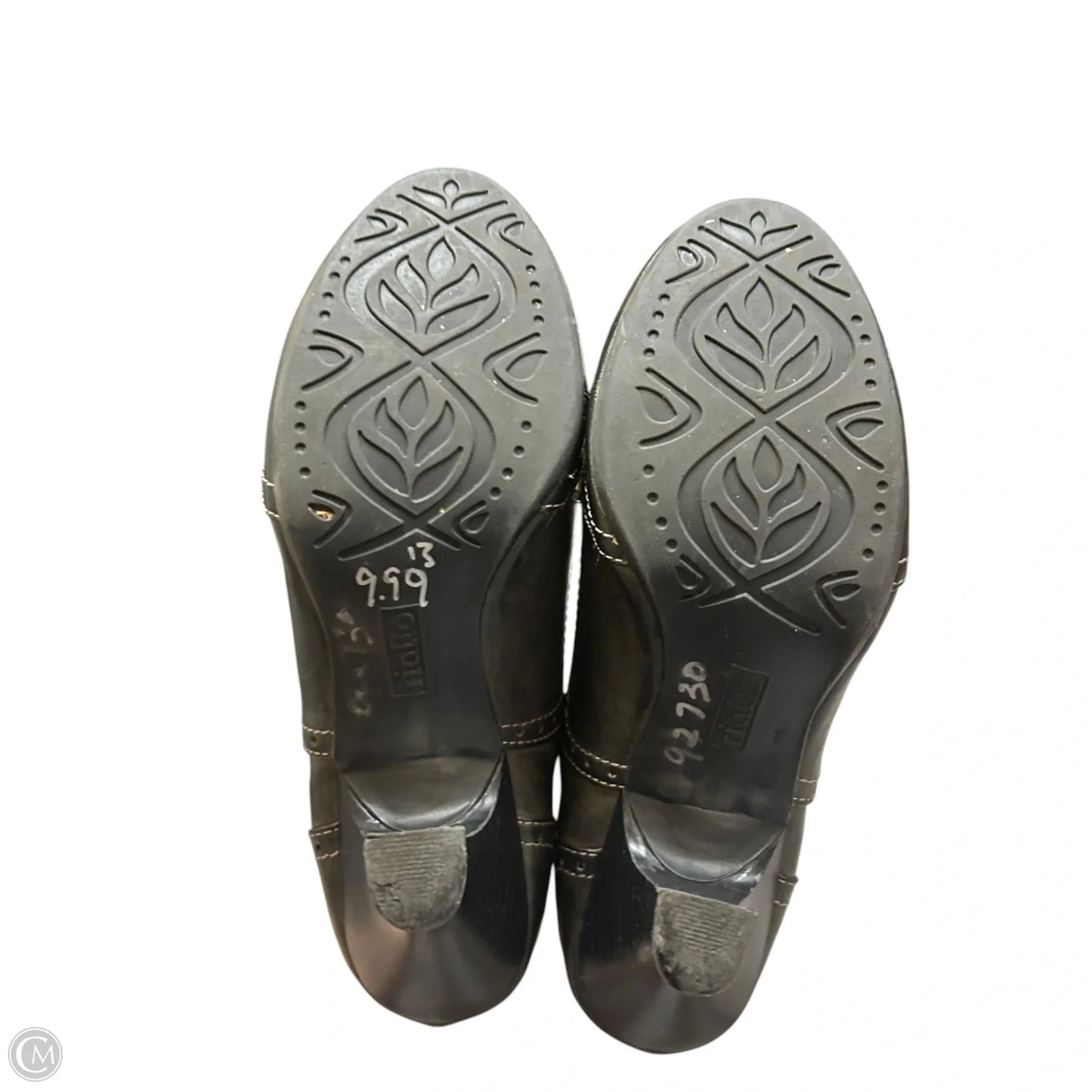 Shoes Heels Kitten By Rialto In Grey, Size: 9