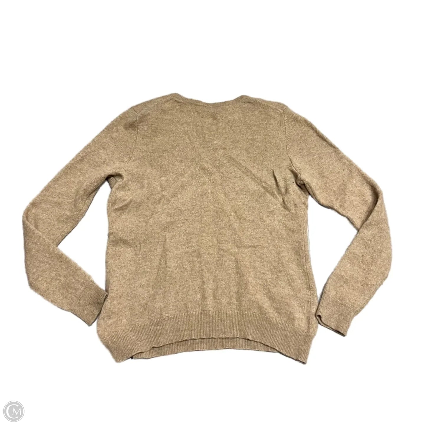 Sweater Cashmere By Charter Club In Tan, Size: L