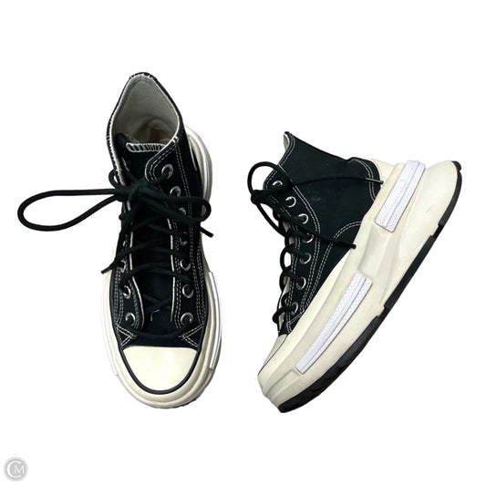 Shoes Sneakers Platform By Converse In Black & Cream, Size: 5.5
