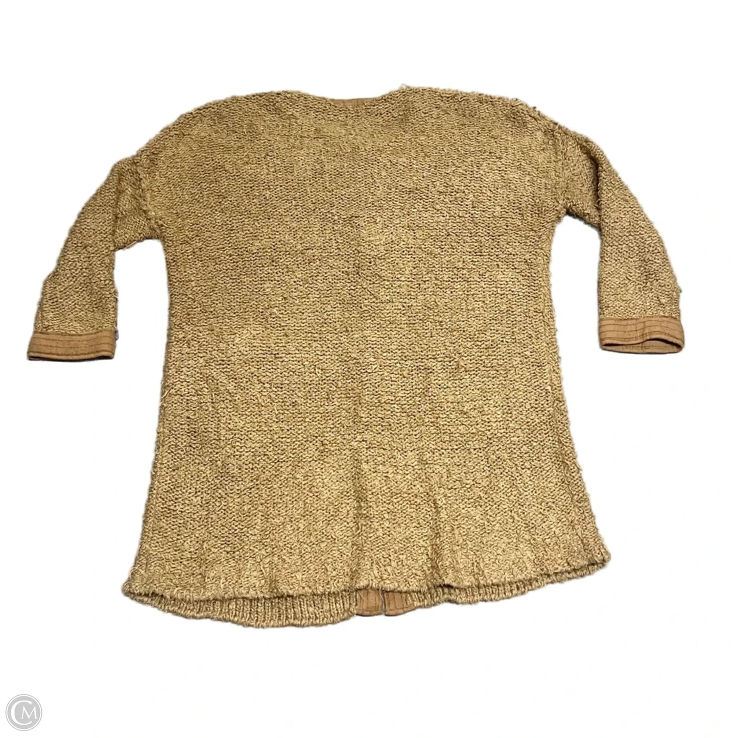 Sweater Cardigan By Free People In Tan, Size: S