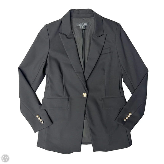 Blazer By Rachel Zoe In Black & Gold, Size: Xs