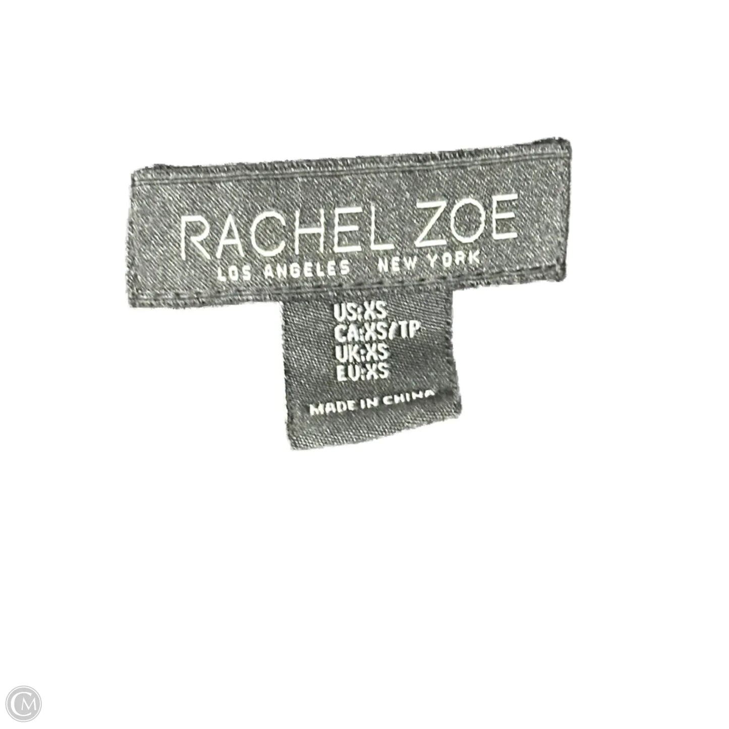 Blazer By Rachel Zoe In Black & Gold, Size: Xs