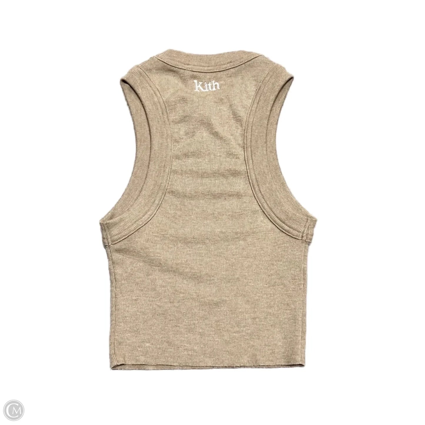 Top Sleeveless Basic By Kith  In Tan, Size: S
