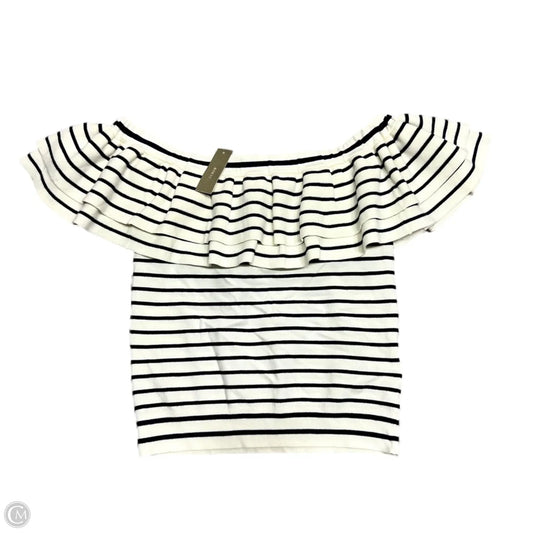 Top Short Sleeve By J. Crew In Striped Pattern, Size: Xs
