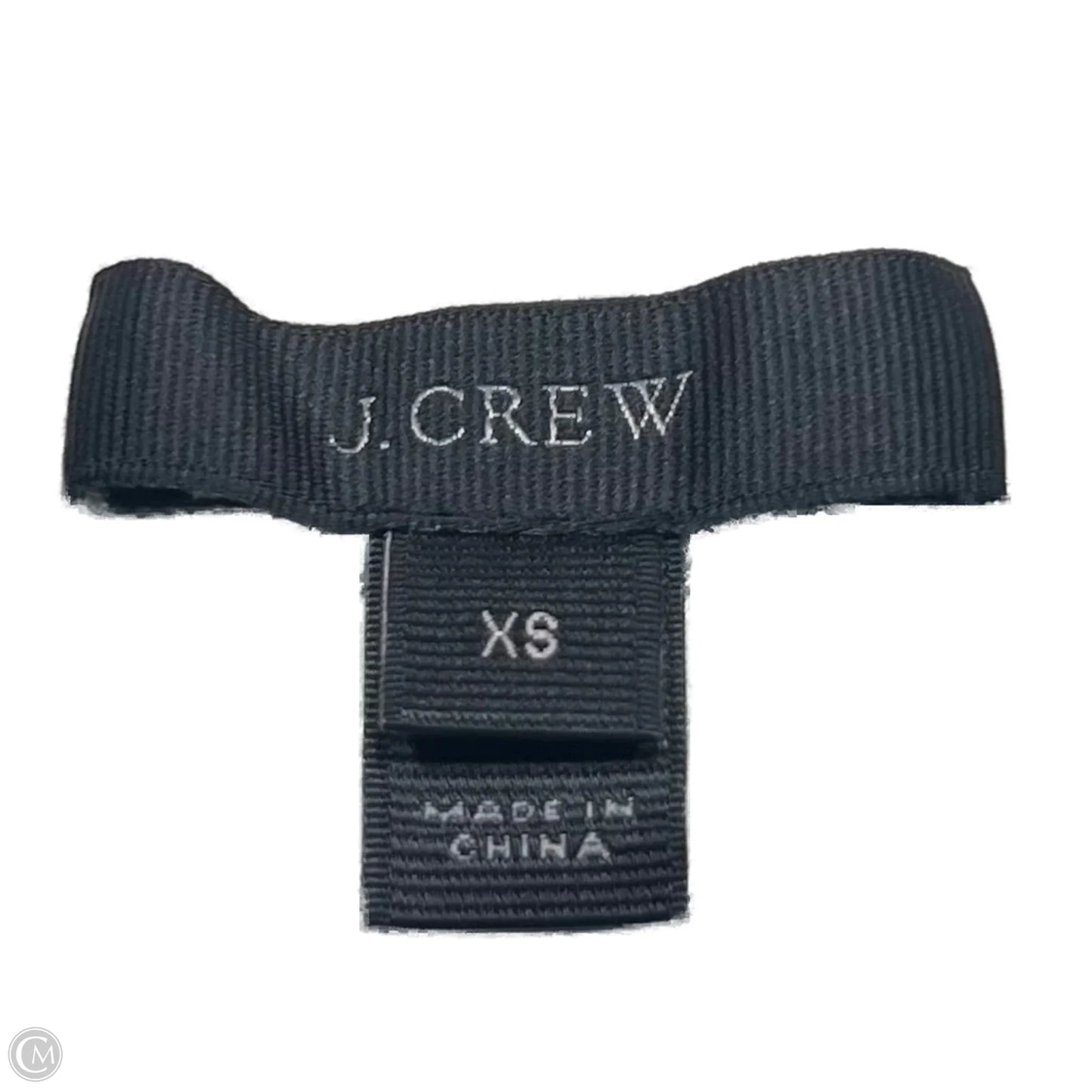 Top Short Sleeve By J. Crew In Striped Pattern, Size: Xs