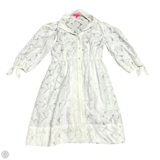 Dress Designer By Lilly Pulitzer In White, Size: 2