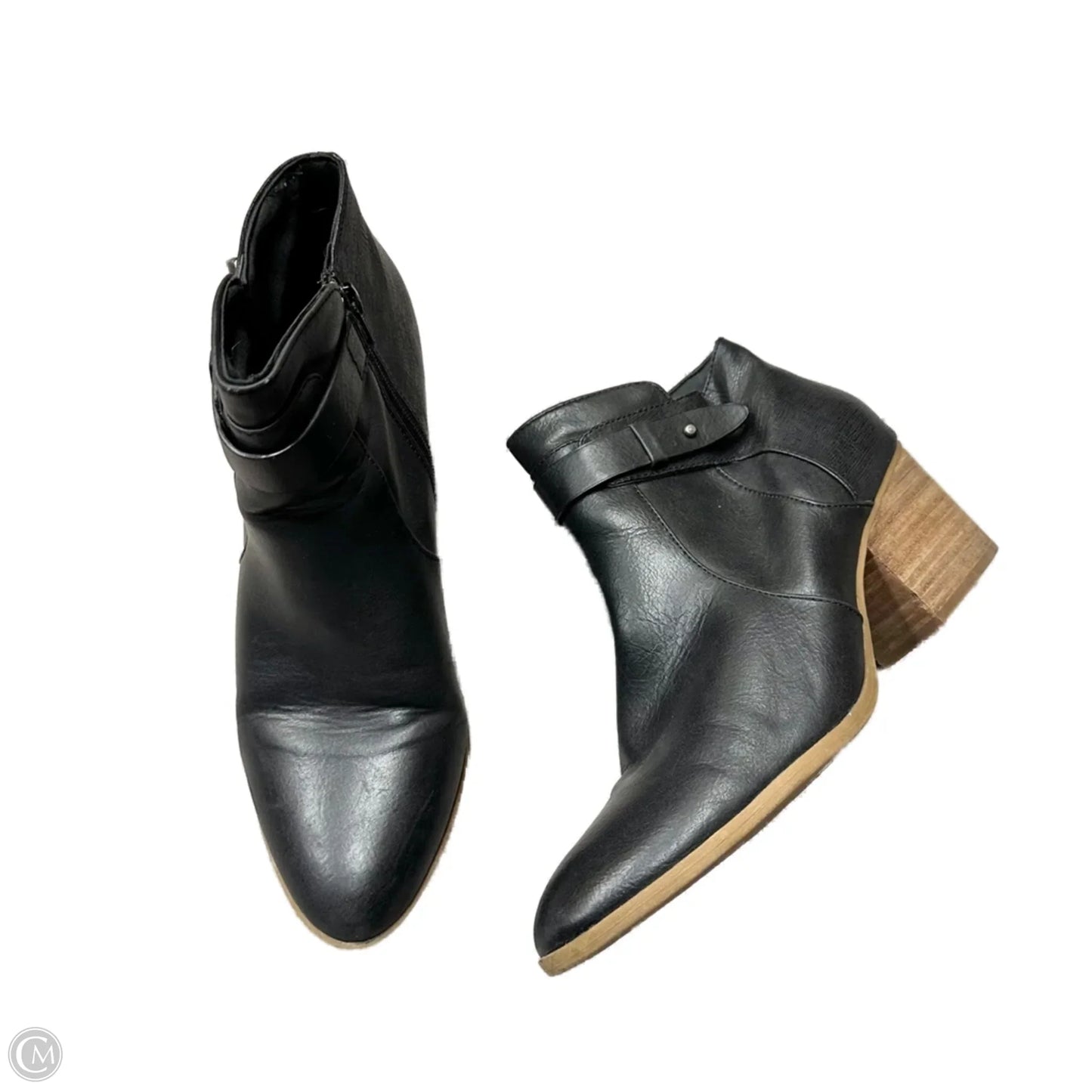 Boots Ankle Heels By Bare Traps In Black, Size: 11