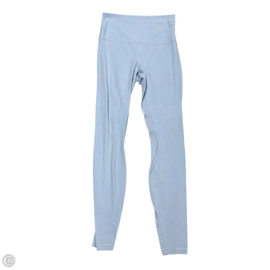 Athletic Leggings By Lululemon In Blue, Size: 6