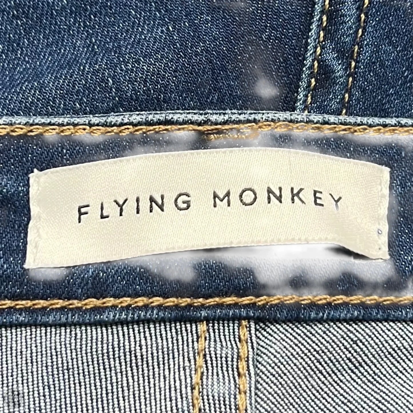 Jeans Skinny By Flying Monkey In Blue Denim, Size: 8