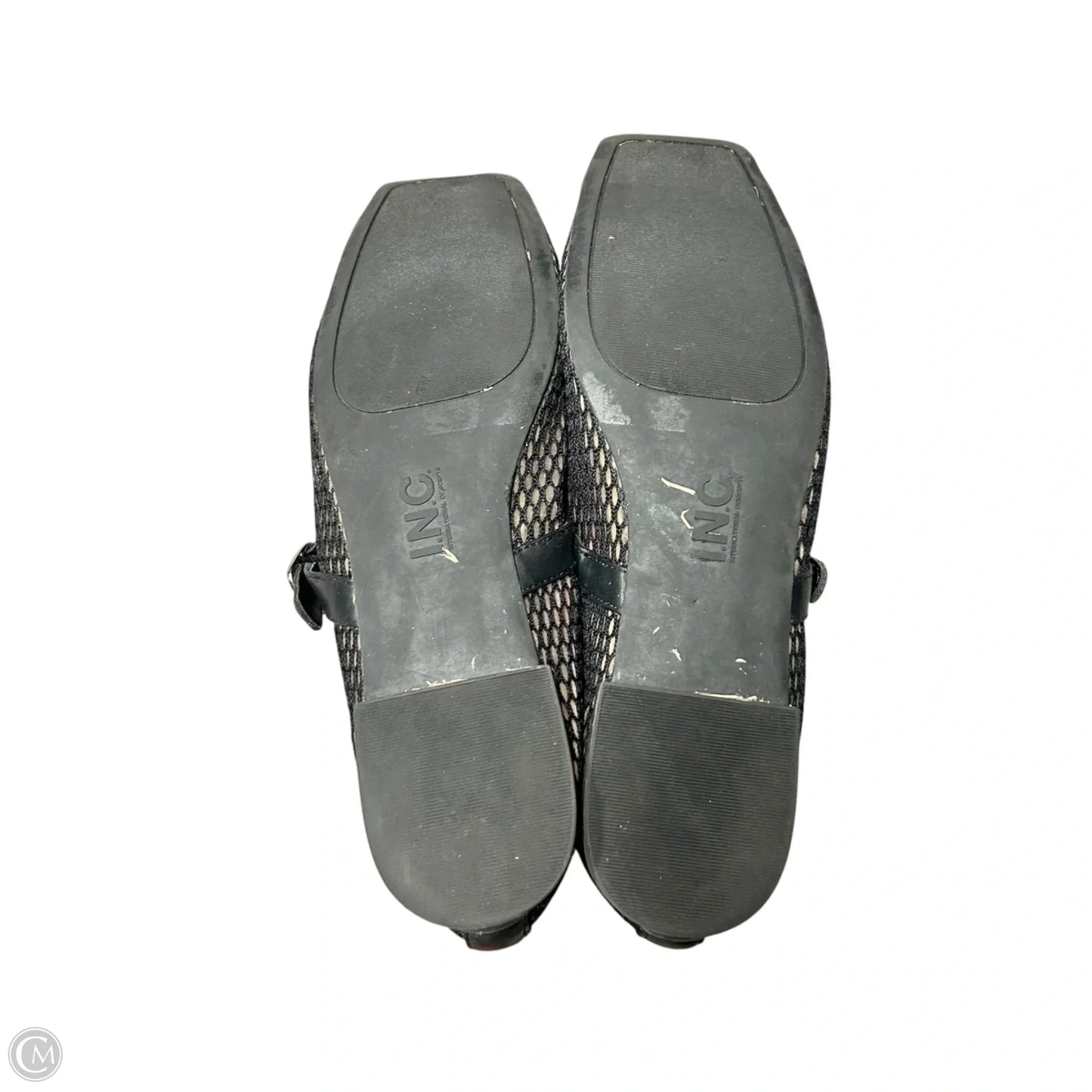 Shoes Flats By Inc In Black & Tan, Size: 11