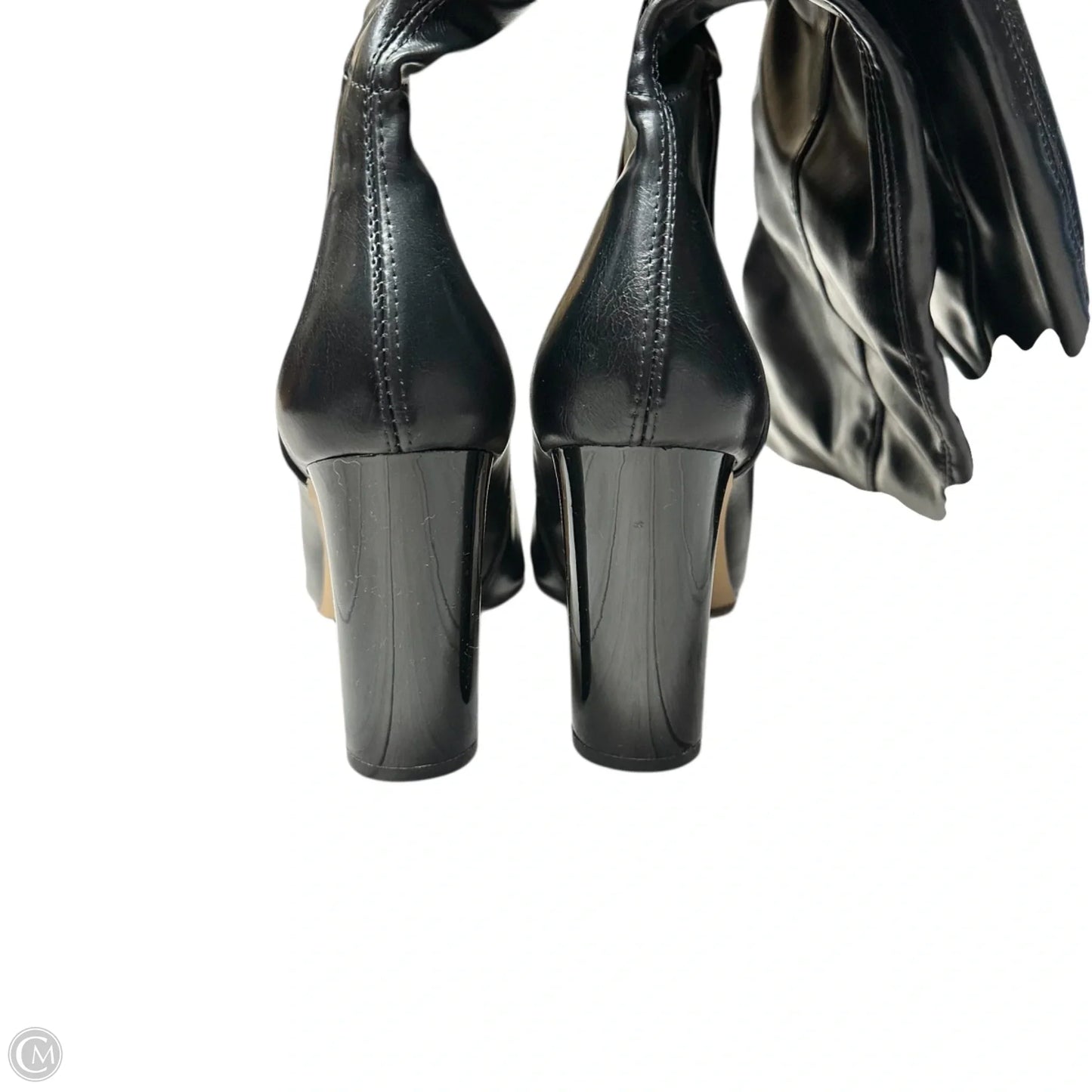 Boots Knee Heels By Aldo In Black, Size: 8