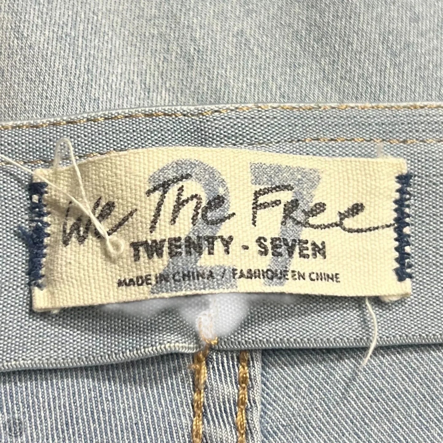 Jeans Flared By We The Free In Blue Denim, Size: 4