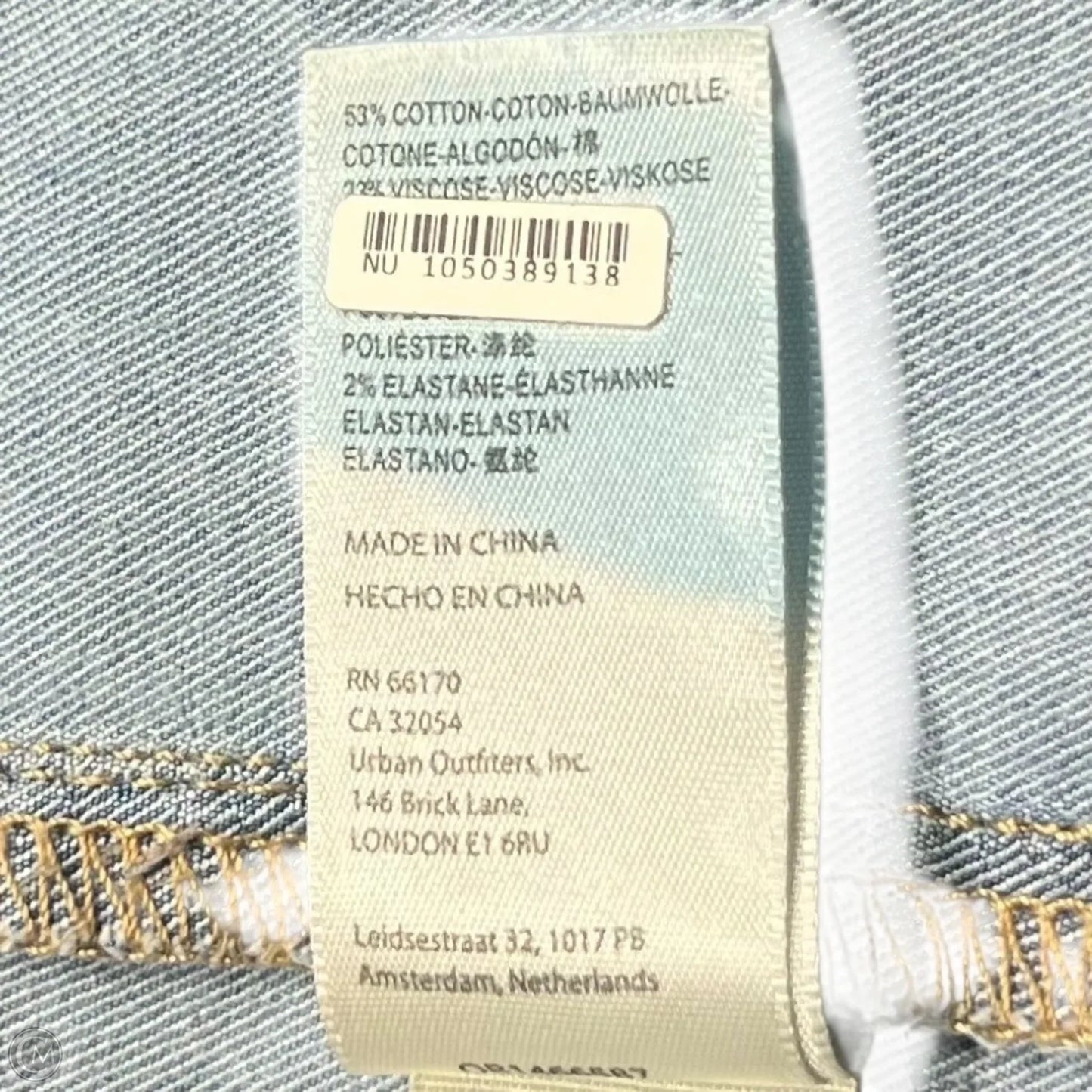 Jeans Flared By We The Free In Blue Denim, Size: 4