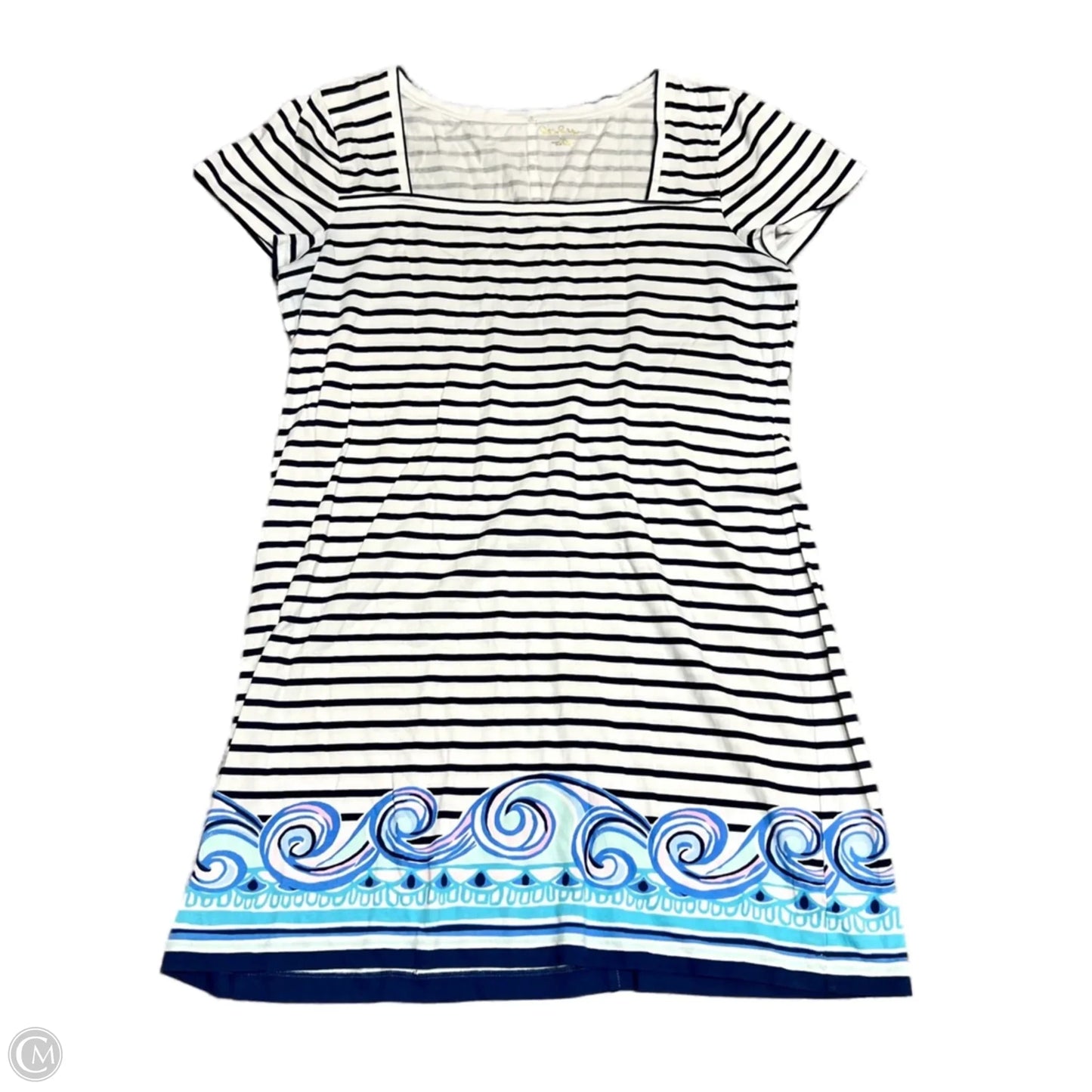 Dress Designer By Lilly Pulitzer In Striped Pattern, Size: Xl