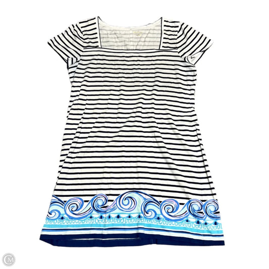 Dress Designer By Lilly Pulitzer In Striped Pattern, Size: Xl