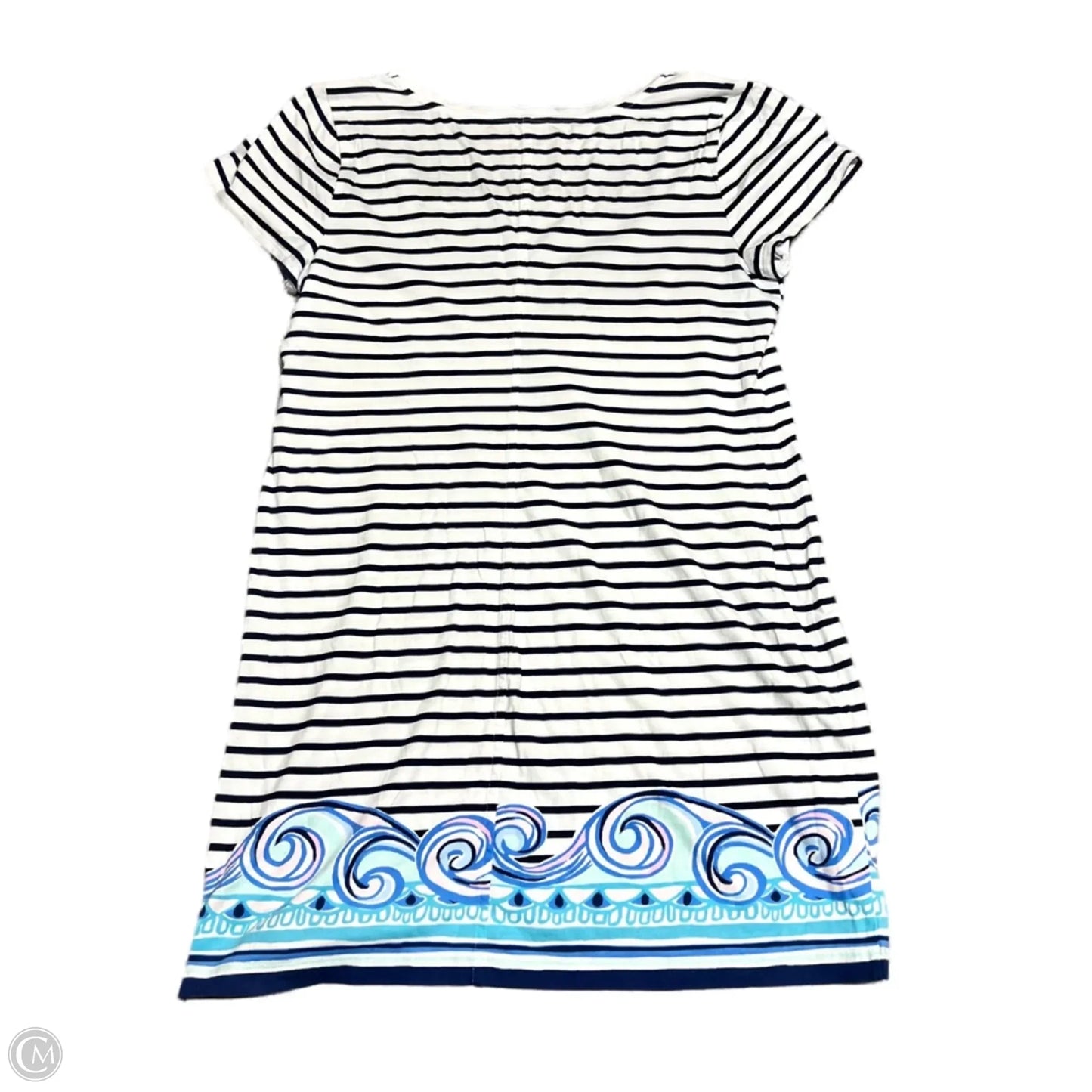 Dress Designer By Lilly Pulitzer In Striped Pattern, Size: Xl