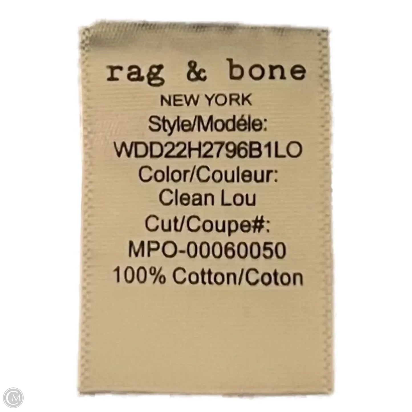 Jeans Boyfriend By Rag And Bone In Blue Denim, Size: 10