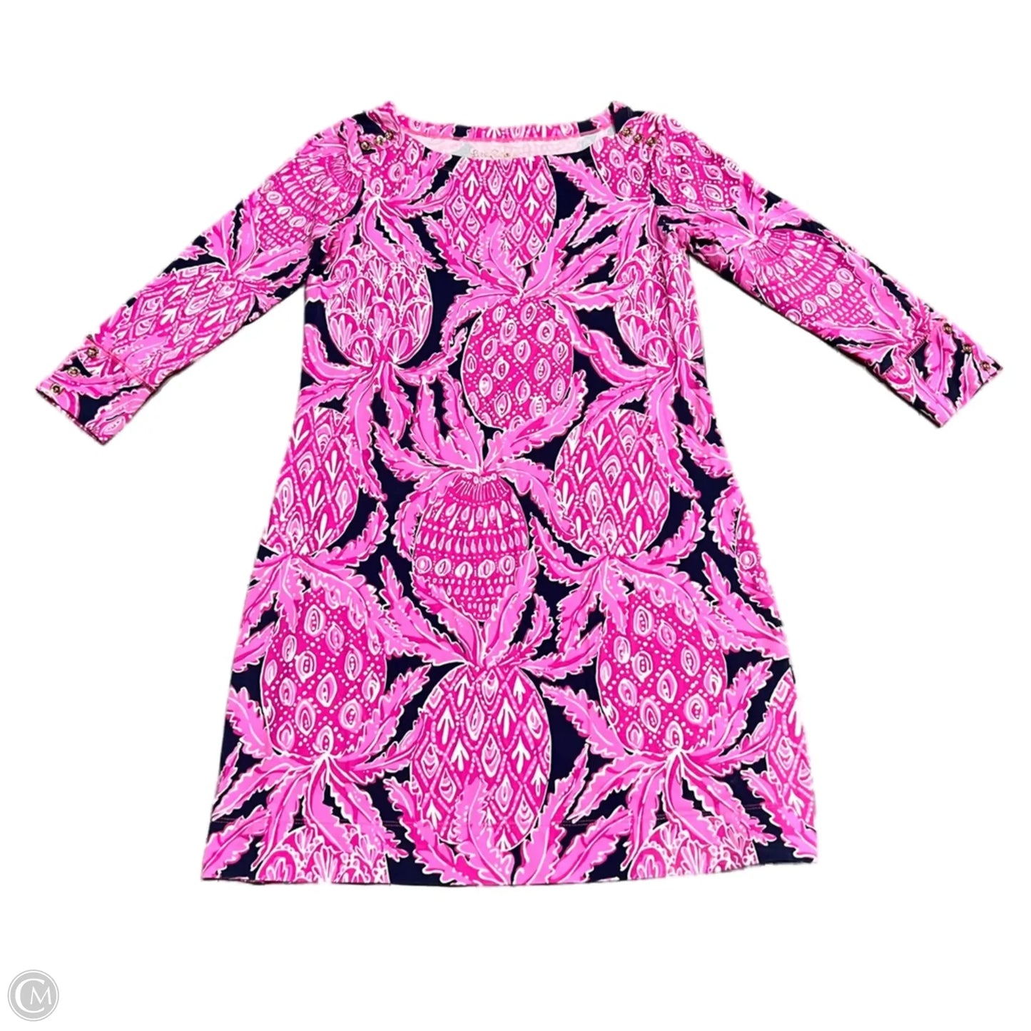 Dress Designer By Lilly Pulitzer In Pink & Purple, Size: S