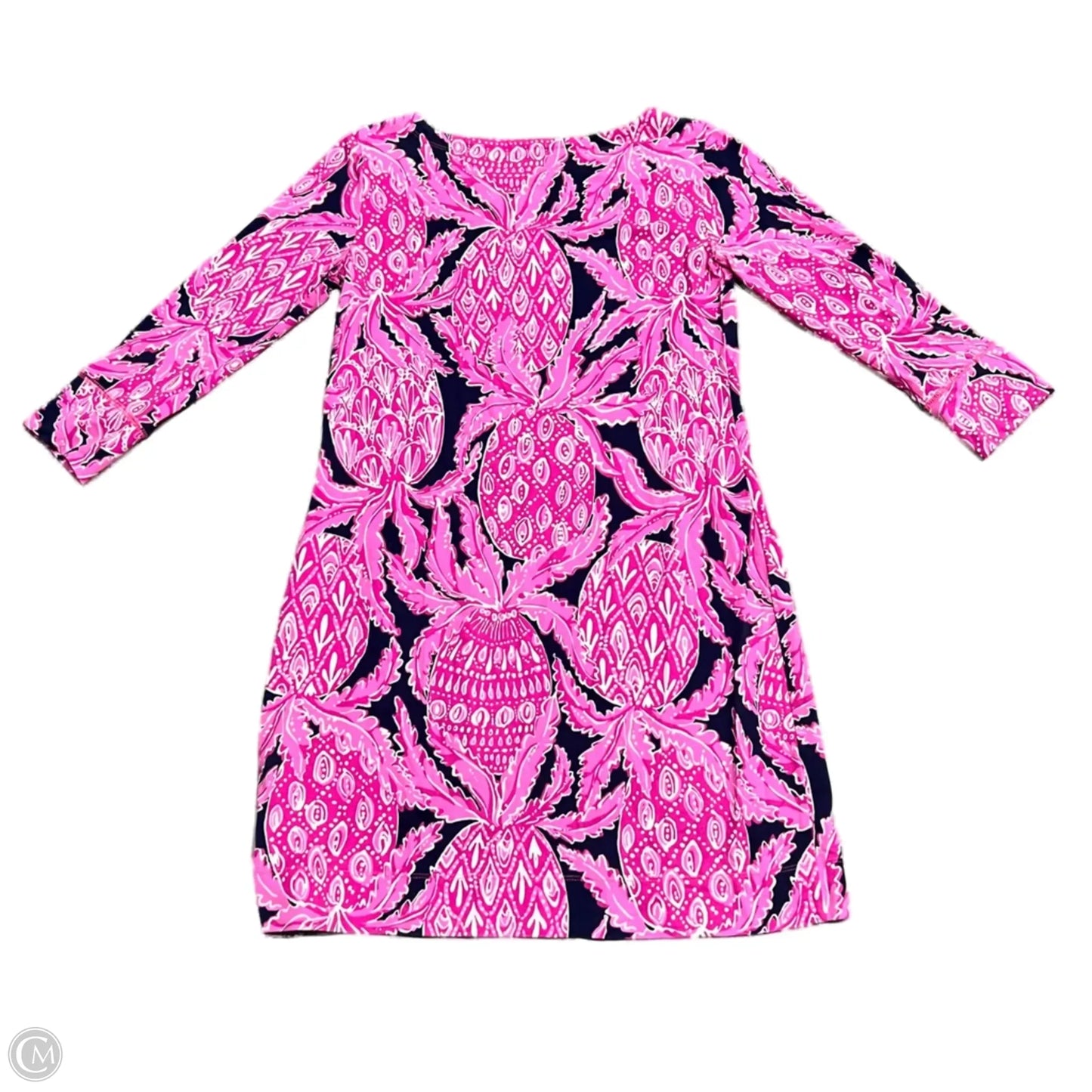 Dress Designer By Lilly Pulitzer In Pink & Purple, Size: S