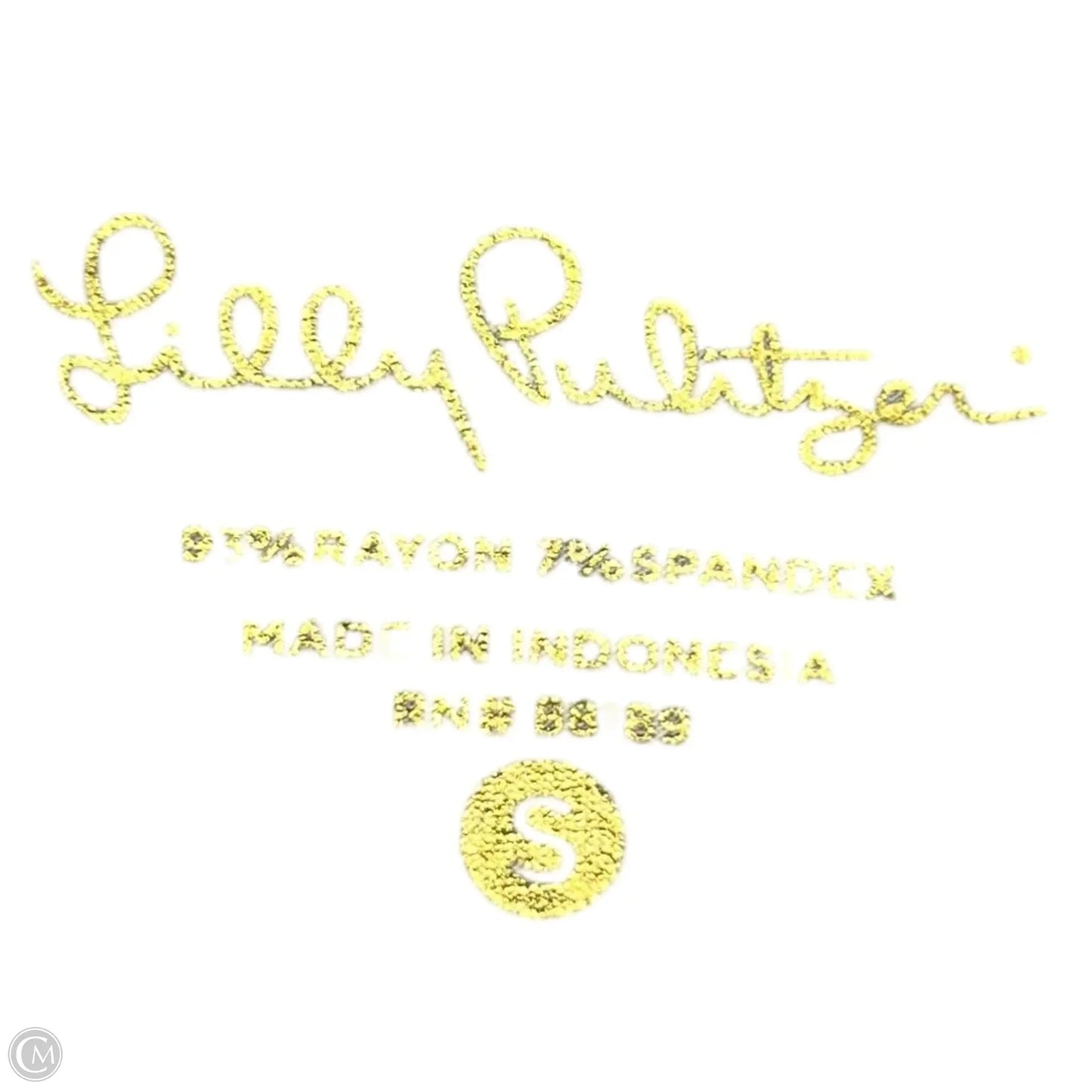 Dress Designer By Lilly Pulitzer In Blue & White, Size: S