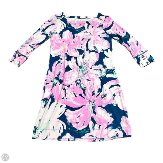 Dress Designer By Lilly Pulitzer In Blue & Pink, Size: S